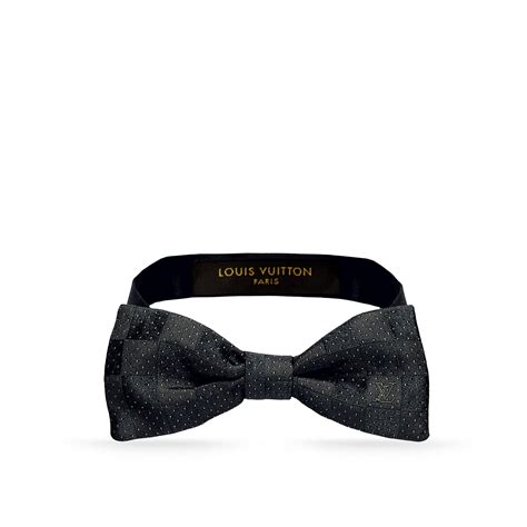 louis vuitton damier bow tie.